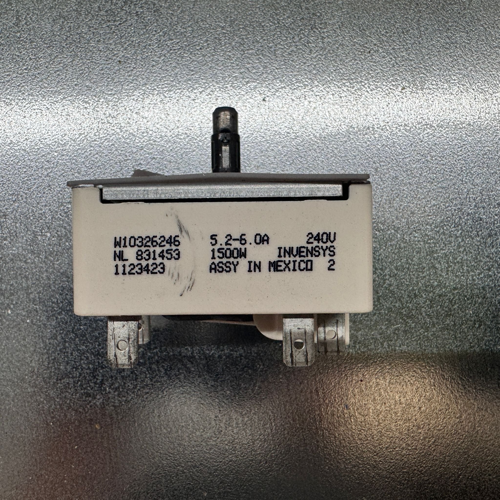 Whirlpool Range Infinite Switch W10326246 Whirlpool Range Infinite Switch W10326246